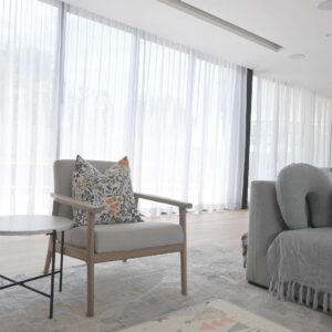 Ripple Voil and Blockout Combo Curtains